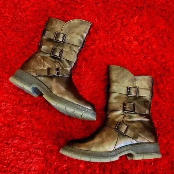 MIA Seth Motorcycle Boots size 6.5 - Picture 3 of 11